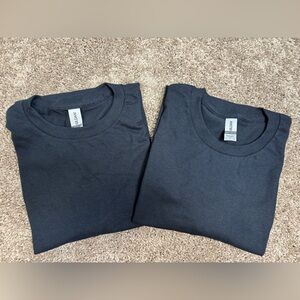 Gildan bundle 2 black classic T-shirt size XL NEW